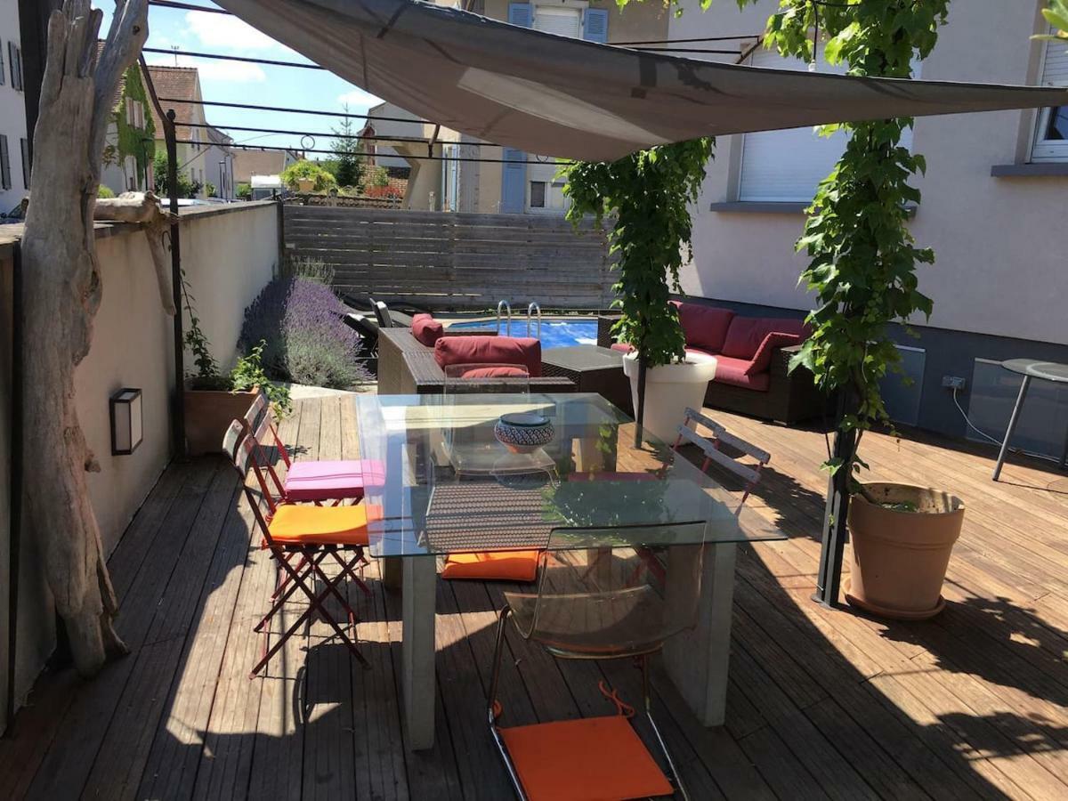 La Terrasse Selestadienne Sélestat Dış mekan fotoğraf